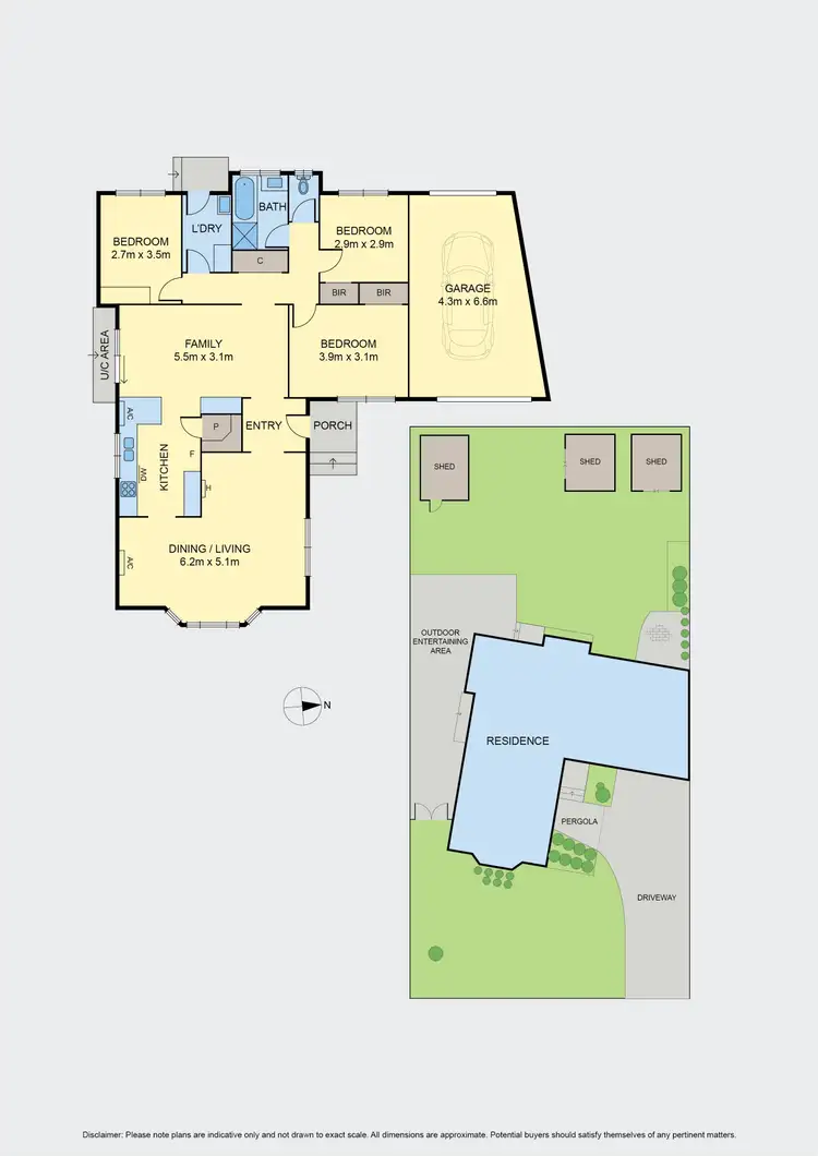 Floorplan of Homely house listing, 4 Penza Court, Keilor Downs VIC 3038