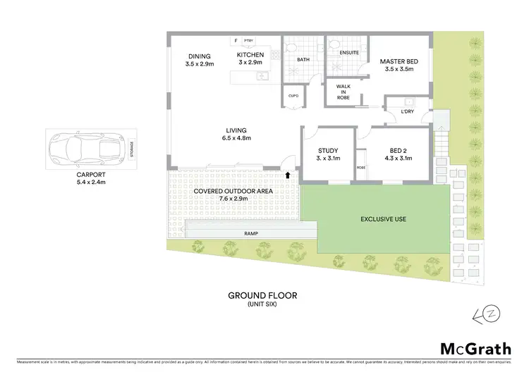 Floorplan of Homely apartment listing, 6/1-3 Heath Street, Mona Vale NSW 2103