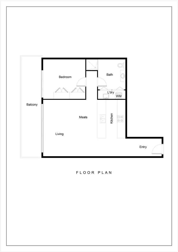 Floorplan of Homely apartment listing, 10/19 State Circle, Forrest ACT 2603