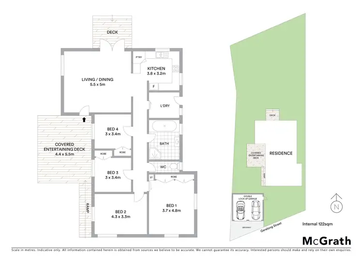 Floorplan of Homely house listing, 12 Gerelong Street, Cooma NSW 2630