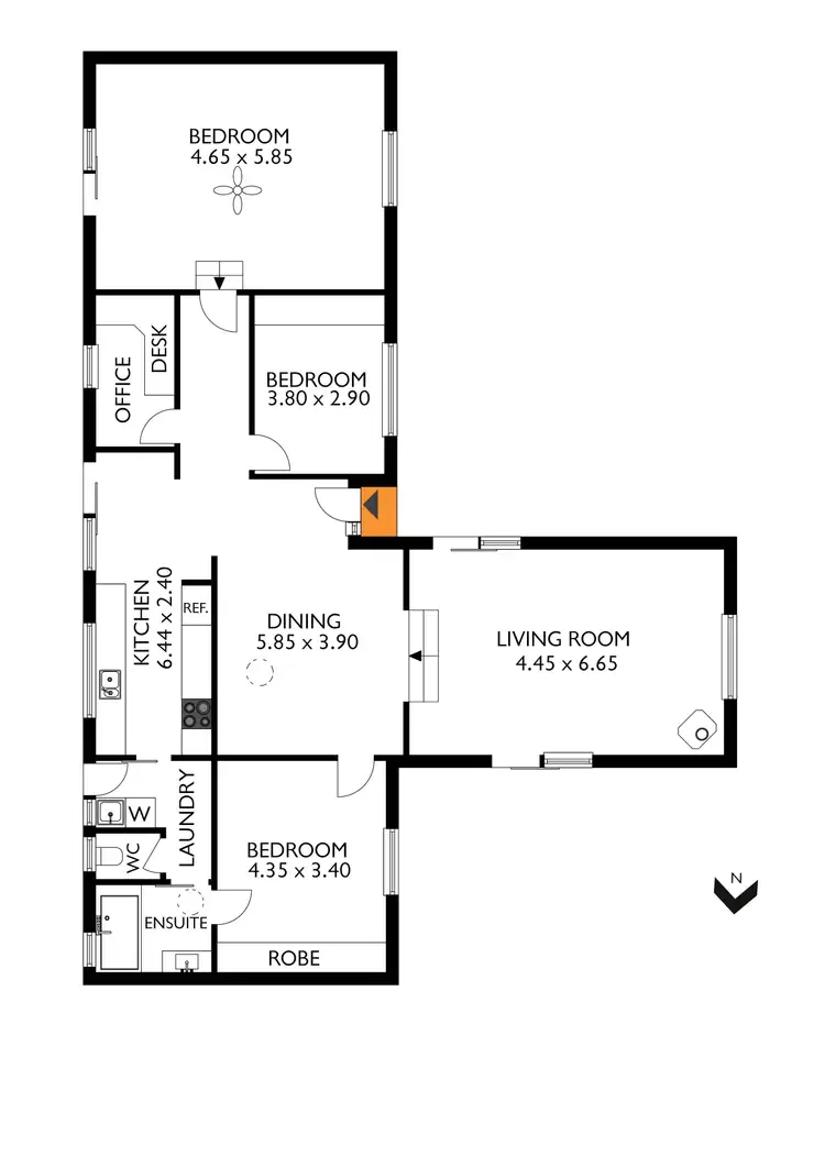 Floorplan of Homely house listing, 21 Naroo Tarn, Tatachilla SA 5171