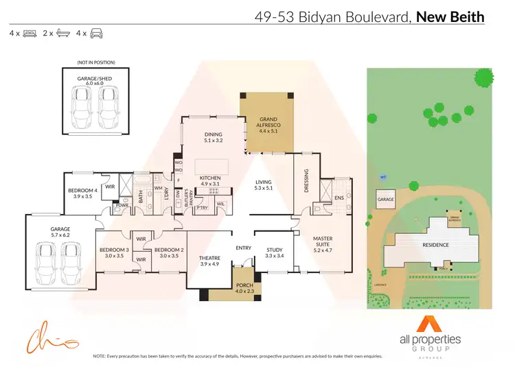 Floorplan of Homely house listing, 49-53 Bidyan Boulevard, New Beith QLD 4124