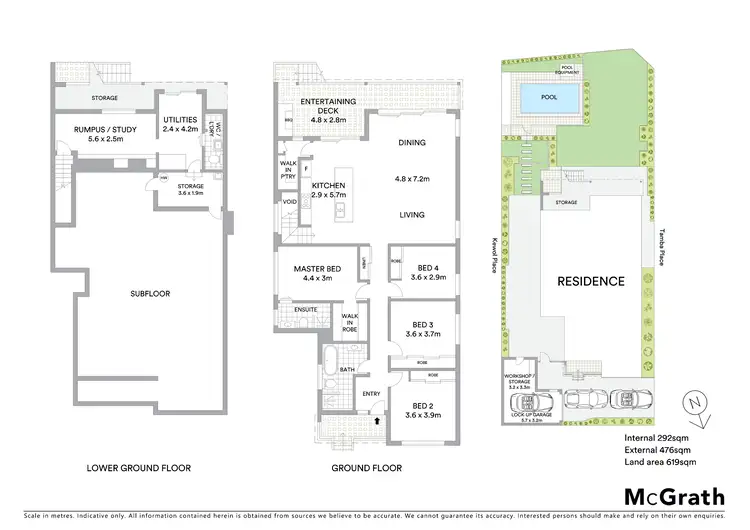 Floorplan of Homely house listing, 2 Tamba Place, Port Hacking NSW 2229