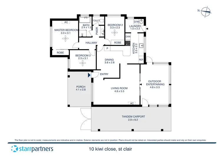 Floorplan of Homely house listing, 10 Kiwi Close, St Clair NSW 2759