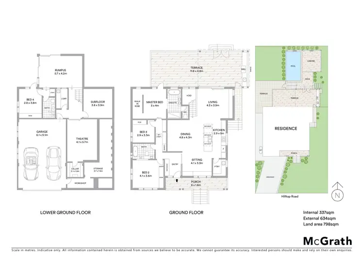Floorplan of Homely house listing, 71 Hilltop Road, Wamberal NSW 2260