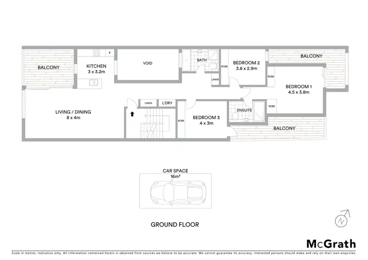 Floorplan of Homely apartment listing, 1/56 Wyndham Street, Alexandria NSW 2015