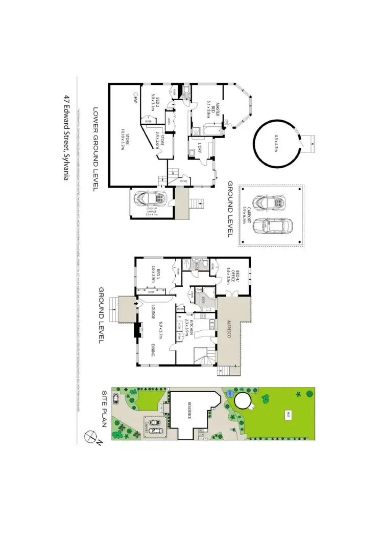 Floorplan of Homely house listing, 47 Edward Street, Sylvania NSW 2224