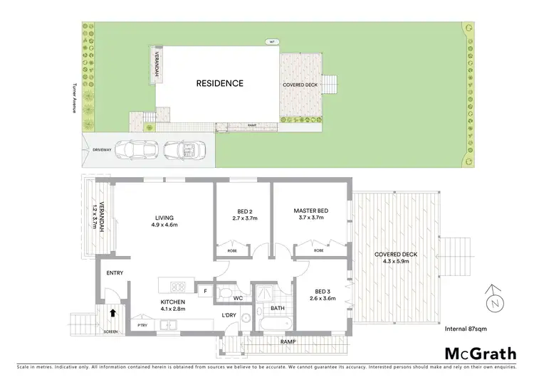 Floorplan of Homely house listing, 22 Turner Avenue, Fairfield QLD 4103