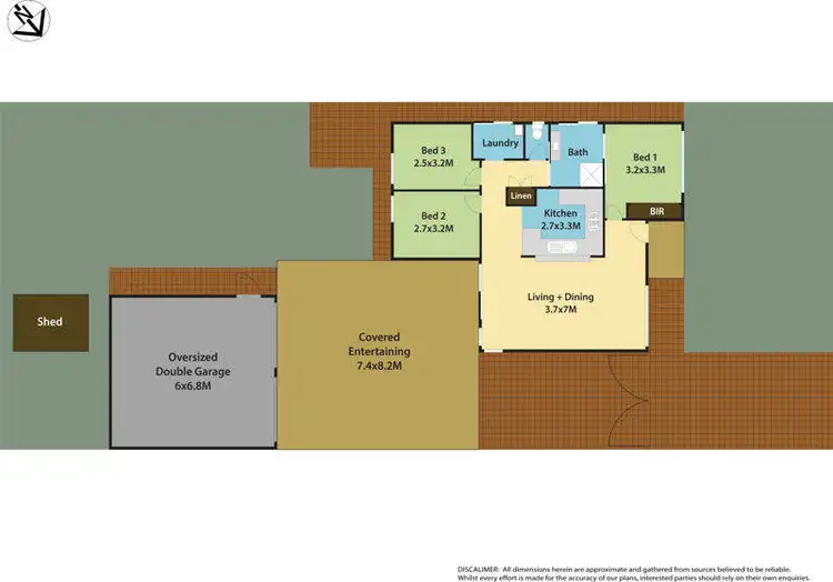 Floorplan of Homely house listing, 51 Dryden Avenue, Oakhurst NSW 2761