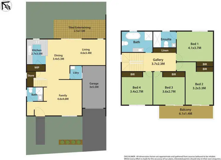 Floorplan of Homely house listing, Lot 1, 89 Westminster Street, Schofields NSW 2762