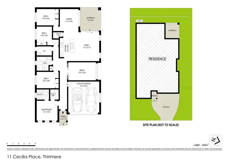 Floorplan of Homely house listing, 11 Cecilia Place, Thirlmere NSW 2572