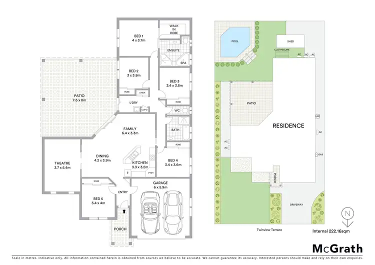 Floorplan of Homely house listing, 74 Twinview Terrace, Idalia QLD 4811
