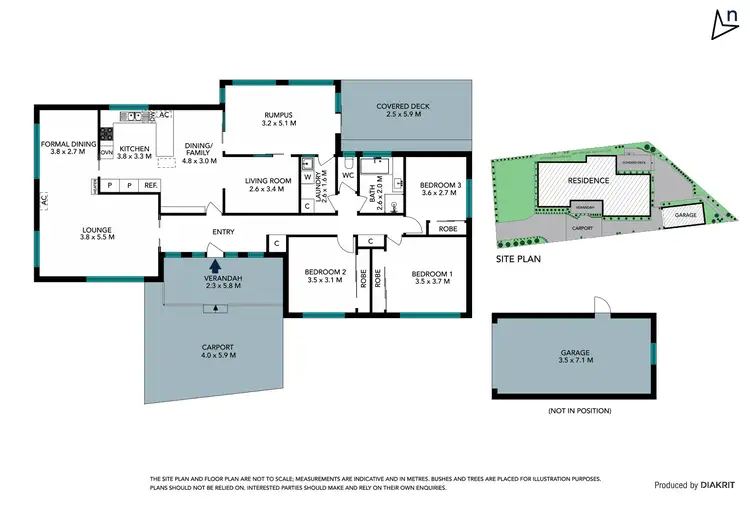 Floorplan of Homely house listing, 7 Buffalo Drive, Lalor VIC 3075