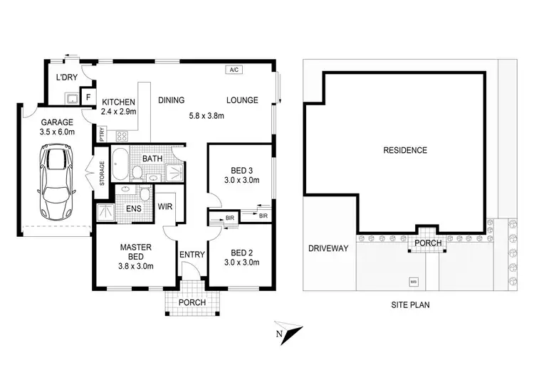 Floorplan of Homely house listing, 6 Revelation Drive, Epping VIC 3076