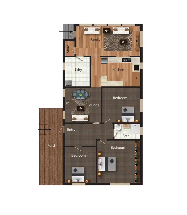Floorplan of Homely house listing, 7 Hirst Avenue, Queanbeyan NSW 2620
