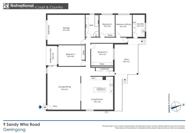 Floorplan of Homely house listing, 9 Sandy Wha Road, Gerringong NSW 2534