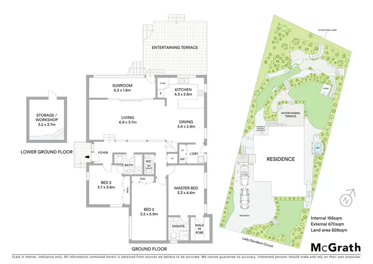 Floorplan of Homely house listing, 63 Lady Davidson Circuit, Forestville NSW 2087