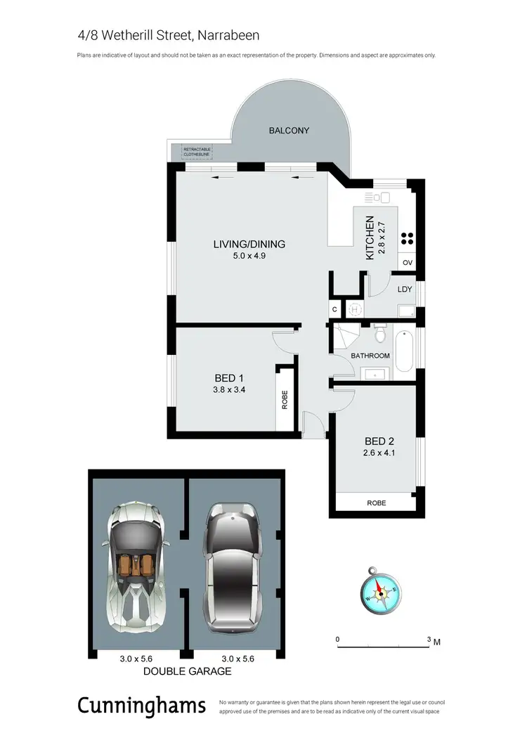 Floorplan of Homely apartment listing, 4/8 Wetherill Street, Narrabeen NSW 2101