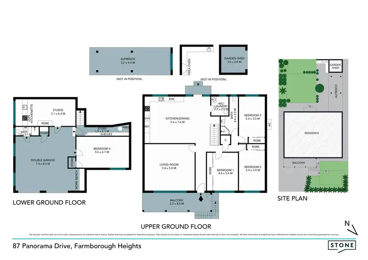 Floorplan of Homely house listing, 87 Panorama Drive, Farmborough Heights NSW 2526