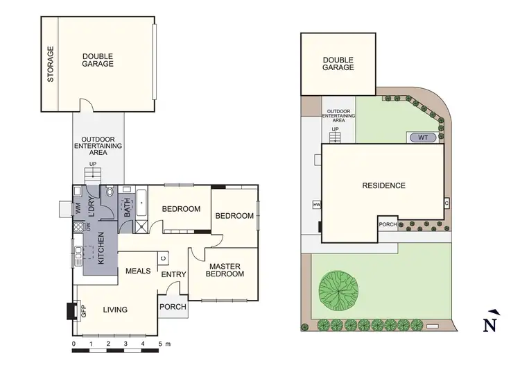 Floorplan of Homely unit listing, 1/6 Elton Road, Ferntree Gully VIC 3156
