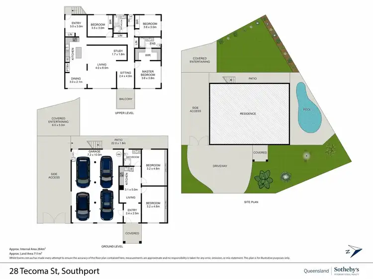 Floorplan of Homely house listing, 28 Tecoma Street, Southport QLD 4215