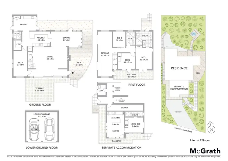 Floorplan of Homely house listing, 181 McCarrs Creek Road, Church Point NSW 2105