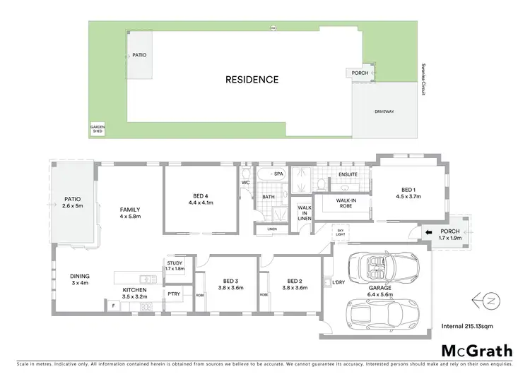 Floorplan of Homely house listing, 30 Swanlea Circuit, Bohle Plains QLD 4817