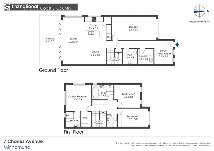 Floorplan of Homely house listing, 7 Charles Avenue, Minnamurra NSW 2533