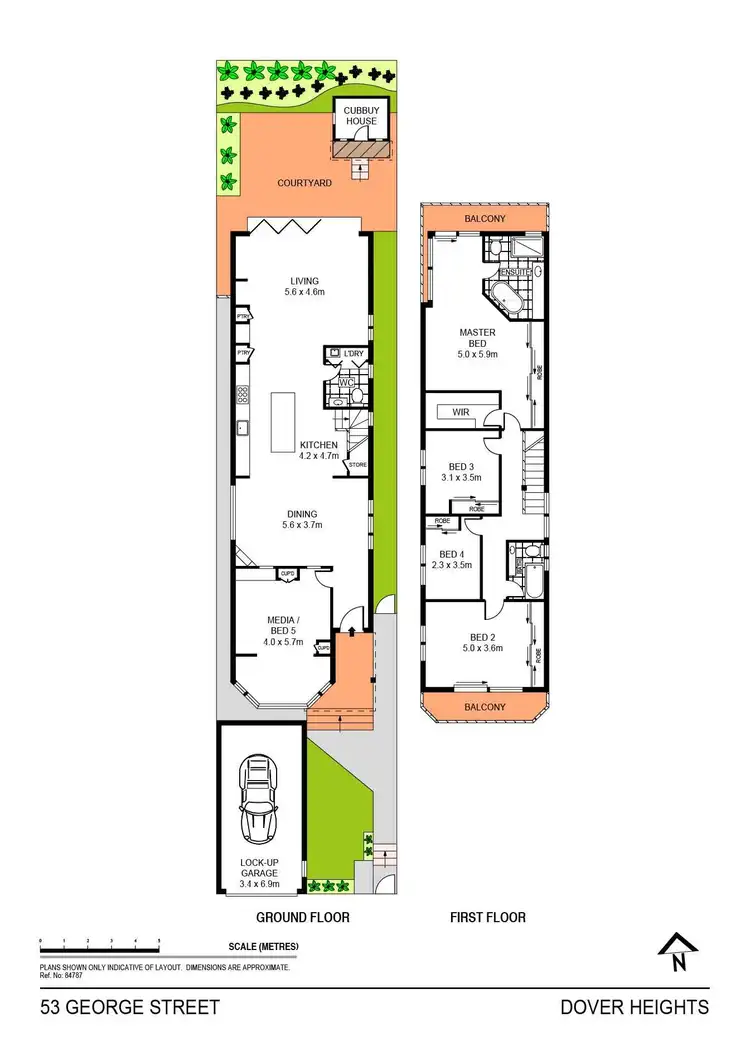 Floorplan of Homely house listing, 53 George Street, Dover Heights NSW 2030