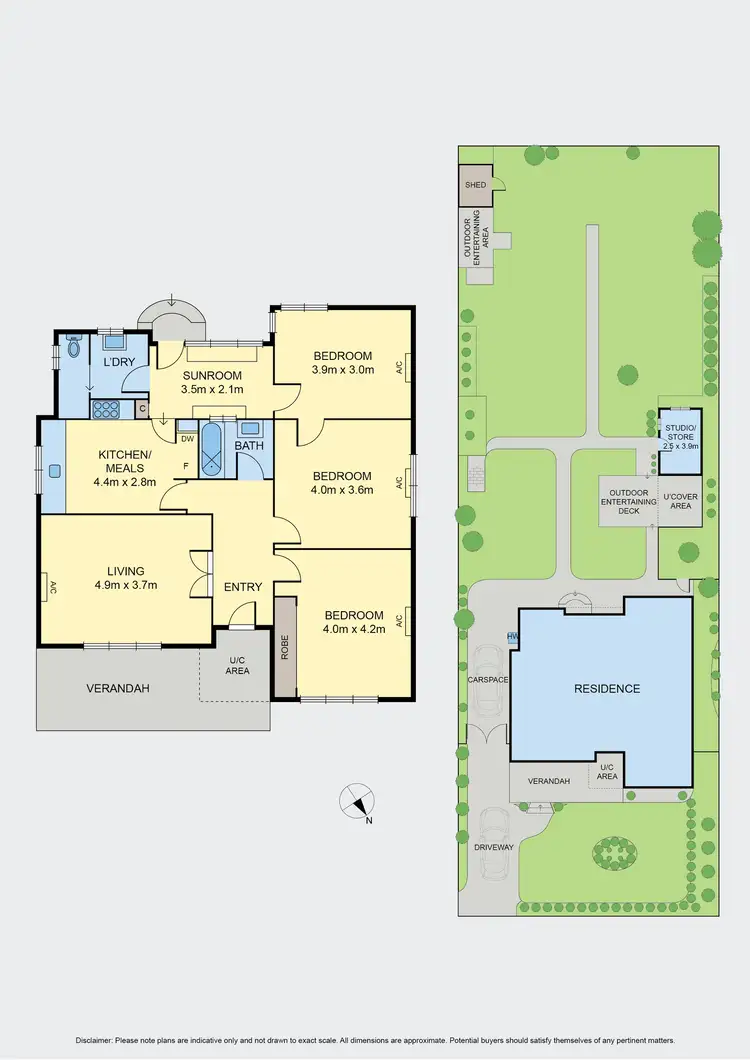 Floorplan of Homely house listing, 51 Wheatsheaf Road, Glenroy VIC 3046