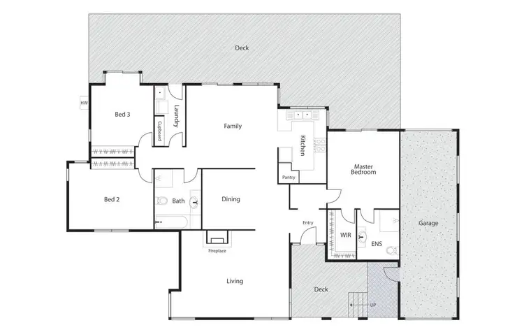 Floorplan of Homely house listing, 16 Nunan Crescent, Oxley ACT 2903