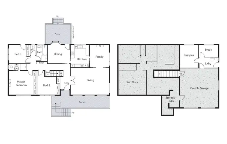Floorplan of Homely house listing, 6 Brassey Street, Deakin ACT 2600
