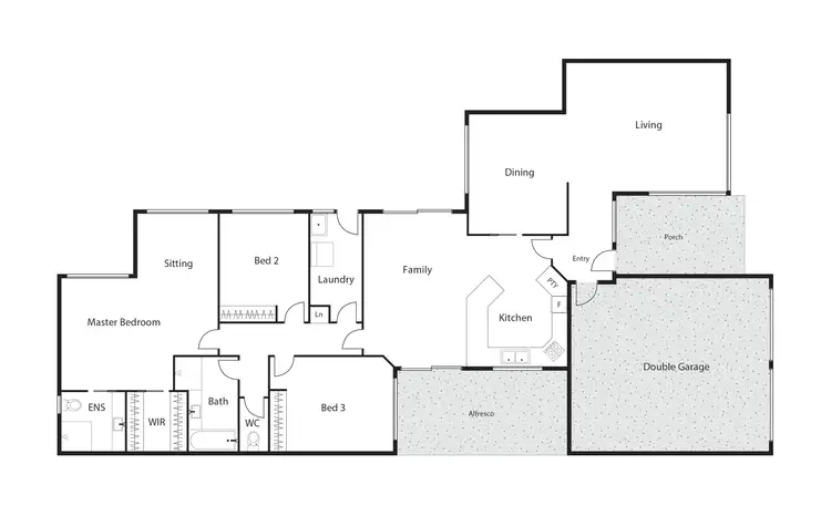 Floorplan of Homely house listing, 12 Walton Street, Isaacs ACT 2607
