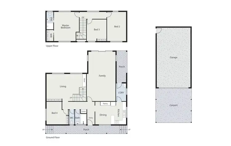 Floorplan of Homely house listing, 1 Scottsdale Street, Lyons ACT 2606