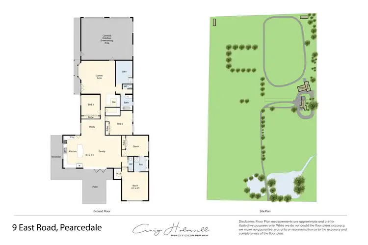 Floorplan of Homely rural property listing, 9 East Road, Pearcedale VIC 3912