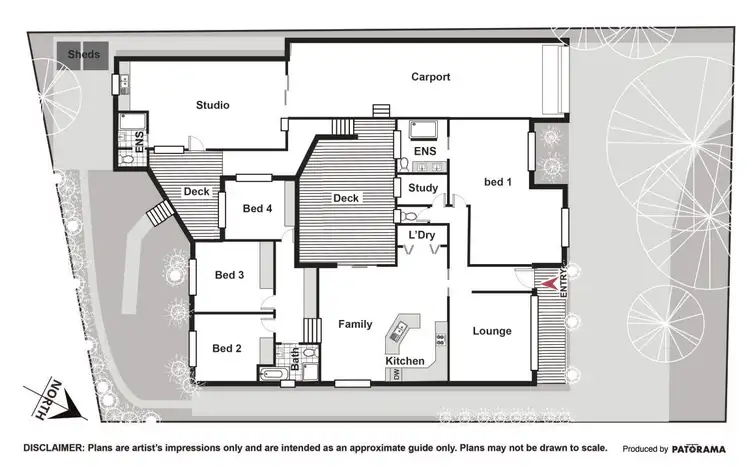 Floorplan of Homely house listing, 27 Scott Street, Narrabundah ACT 2604