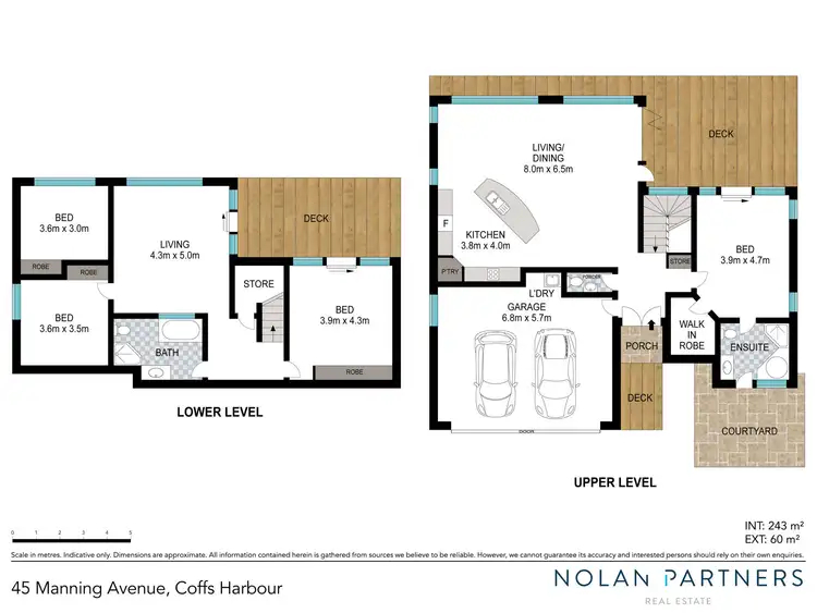 Floorplan of Homely house listing, 45 Manning Avenue, Coffs Harbour NSW 2450