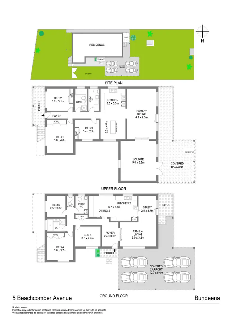 Floorplan of Homely house listing, 5 Beachcomber Avenue, Bundeena NSW 2230