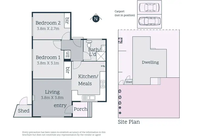 Floorplan of Homely unit listing, 4/25 Alexander Avenue, Thomastown VIC 3074