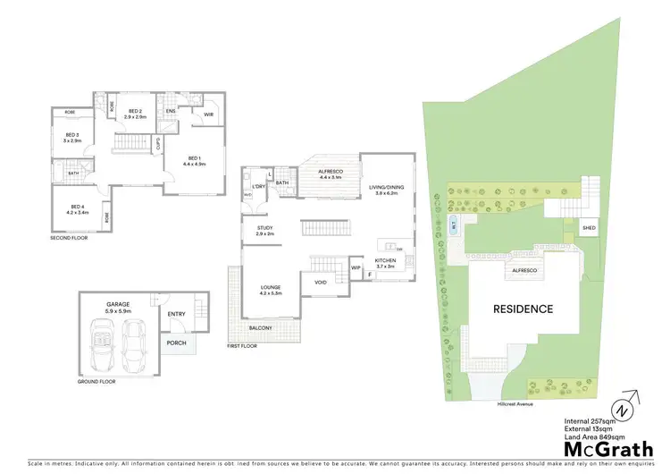 Floorplan of Homely house listing, 76 Hillcrest Avenue, Goonellabah NSW 2480