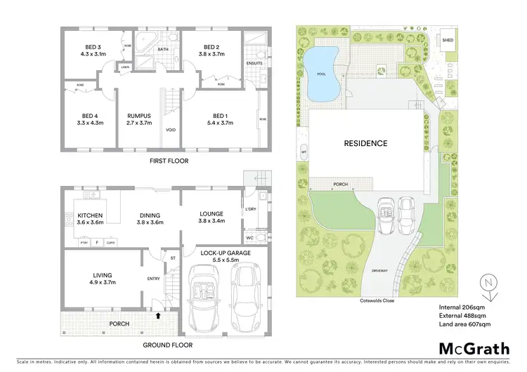 Floorplan of Homely house listing, 12 Cotswolds Close, Terrigal NSW 2260