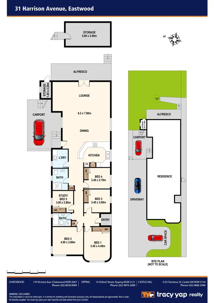 Floorplan of Homely house listing, 31 Harrison Avenue, Eastwood NSW 2122
