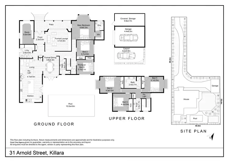 Floorplan of Homely house listing, 31 Arnold Street, Killara NSW 2071