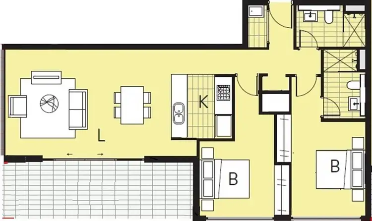 Floorplan of Homely apartment listing, 1003c/12 Nancarrow Avenue, Ryde NSW 2112