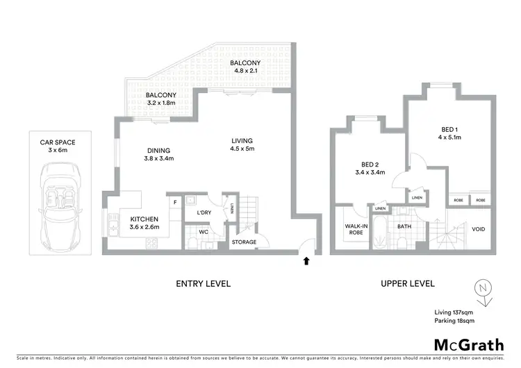 Floorplan of Homely apartment listing, 39/104 High Street, Mascot NSW 2020