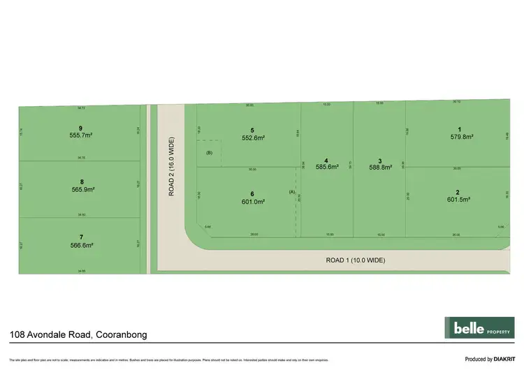 Floorplan of Homely land listing, LOT 9, 108 Avondale Road, Cooranbong NSW 2265