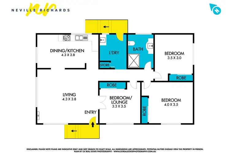 Floorplan of Homely house listing, 18 Nottingham Street, Portarlington VIC 3223