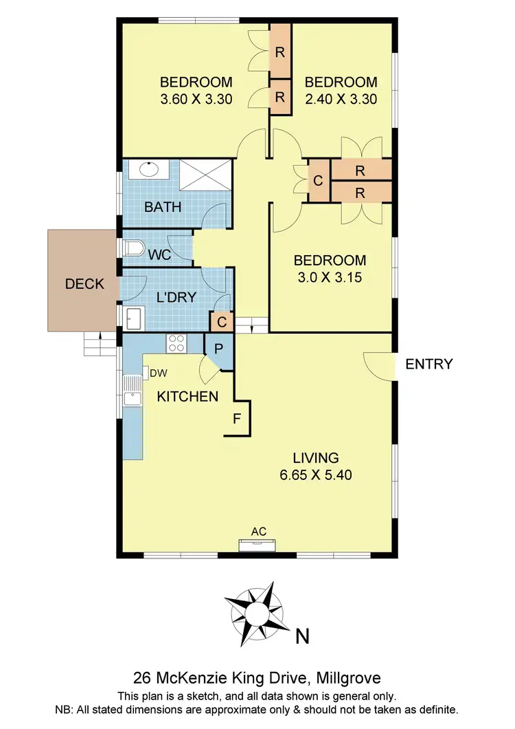 Floorplan of Homely house listing, 26 Mckenzie King Drive, Millgrove VIC 3799