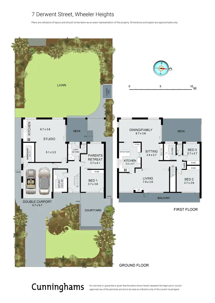 Floorplan of Homely house listing, 7 Derwent Street, Wheeler Heights NSW 2097
