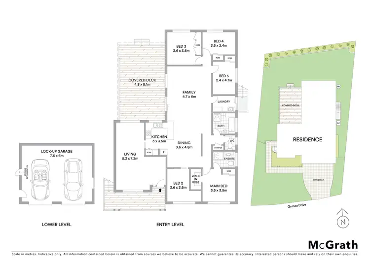 Floorplan of Homely house listing, 32 Gymea Close, Garden Suburb NSW 2289